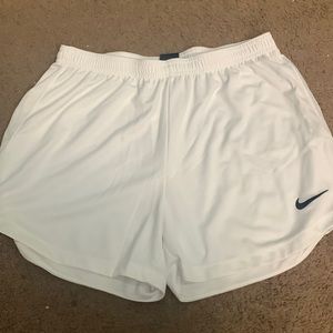 White Nike womens shorts